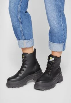 Buffalo Aspha - Botines Con Plataforma - Black -Buffalo 00b6552892bb44e397fc9e1f4822fbe6