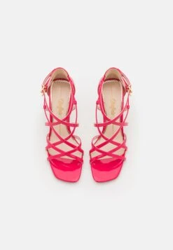 Buffalo Blair Cage Vegan - Sandalias De Tacón - Berry -Buffalo 04a31c21519e4527bba4d798da569111