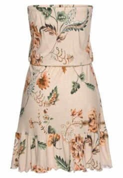 Buffalo Bandeau - Vestido Ligero - Beige/Bedruckt -Buffalo 05b6d6b9036c472392547c501e348875