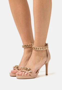 Buffalo Serena Chain - Sandalias De Tacón - Blush