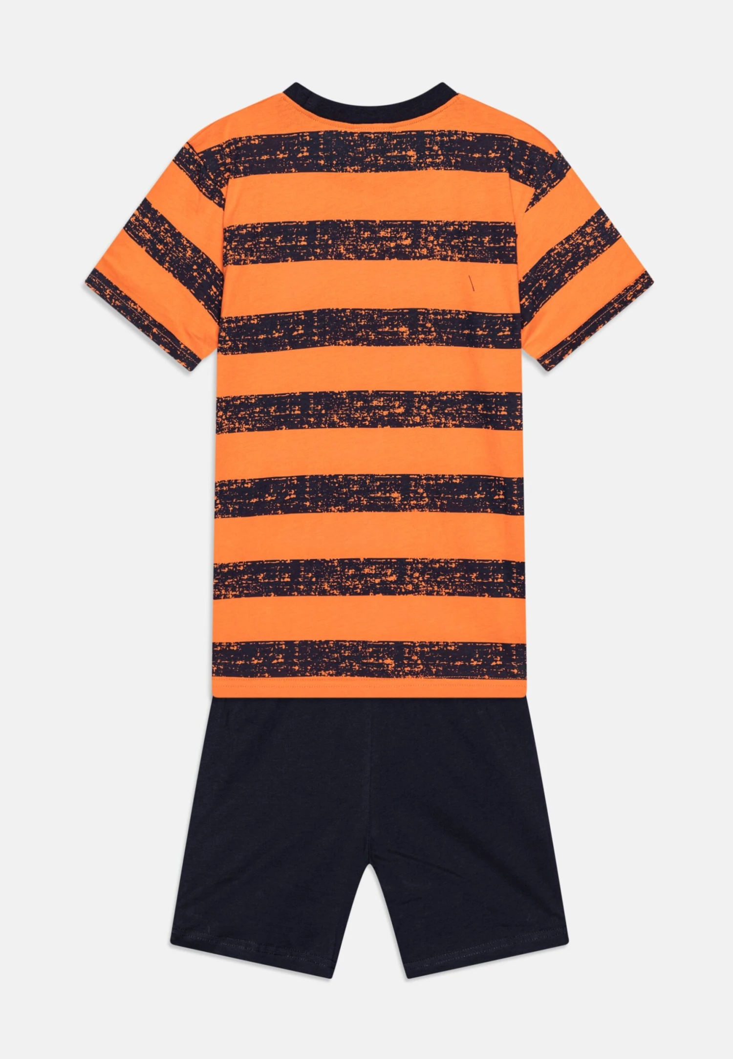 Buffalo Shorty Boys Streifen - Pijama - Orange/Navy 2 Buffalo Shorty Boys Streifen - Pijama - Orange/Navy - Imagen 2