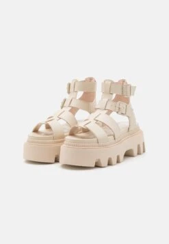 Buffalo Flora Fisher - Sandalias Con Plataforma - Cream -Buffalo 078d8ccc6ad245608ff701ee47b96ac2