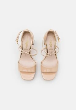 Buffalo Vegan Cherry Neat - Sandalias De Tacón - Beige -Buffalo 0b2743f3c43c4c75b24bc0837b5a7348