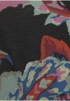 Buffalo Vestido Largo - Schwarz Bunt Bedruckt -Buffalo 0e8a9e4da119482e93807a3784591d38