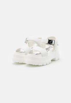 Buffalo Vegan Jojo - Sandalias Con Plataforma - White -Buffalo 0f91996109a0484fafd01e3af4876245