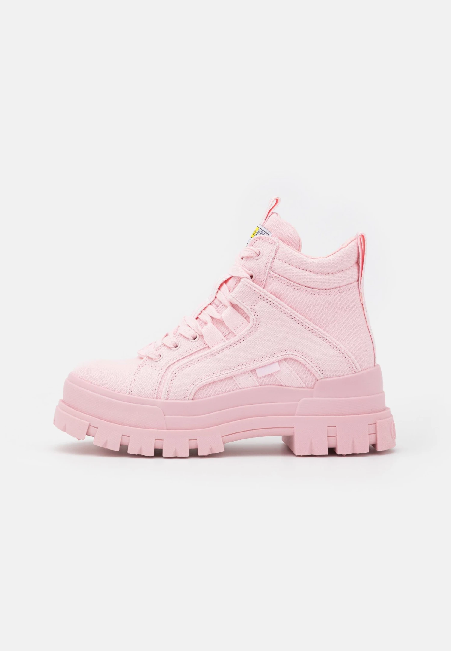 Buffalo Vegan Aspha Mid - Botines Con Plataforma - Light Pink 2 Buffalo Vegan Aspha Mid - Botines Con Plataforma - Light Pink - Imagen 2