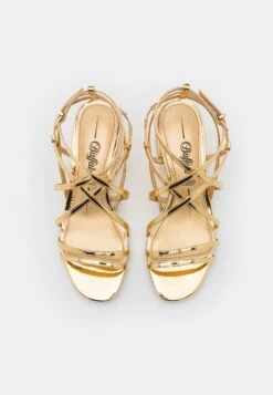Buffalo Cage Vegan - Sandalias - Gold -Buffalo 13ddf0fde87749dba9d7ae41d91d35db