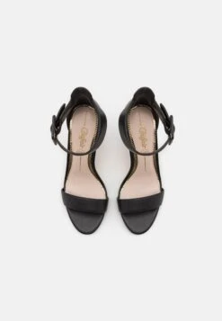 Buffalo Vegan Jean Ankle - Sandalias De Tacón - Black -Buffalo 145c1d154e1742199e5d5dd960aa832a