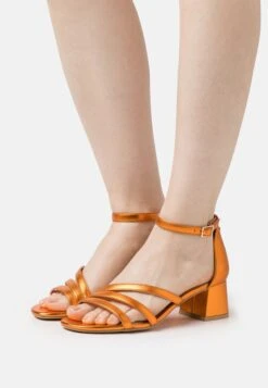 Buffalo Grace - Sandalias - Orange Metallic