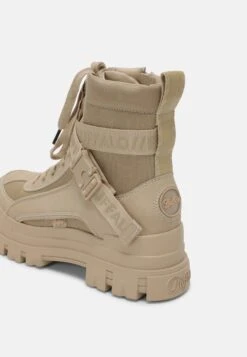 Buffalo Aspha Com - Botines Con Cordones - Beige -Buffalo 1856ff81ad9e4232bfb5126ac6d3fac0