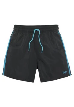 Buffalo Bañador - Schwarz-Türkis