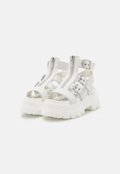 Buffalo Zip - Sandalias Con Plataforma - White -Buffalo 1e002ac8284f452999de486675c10c60