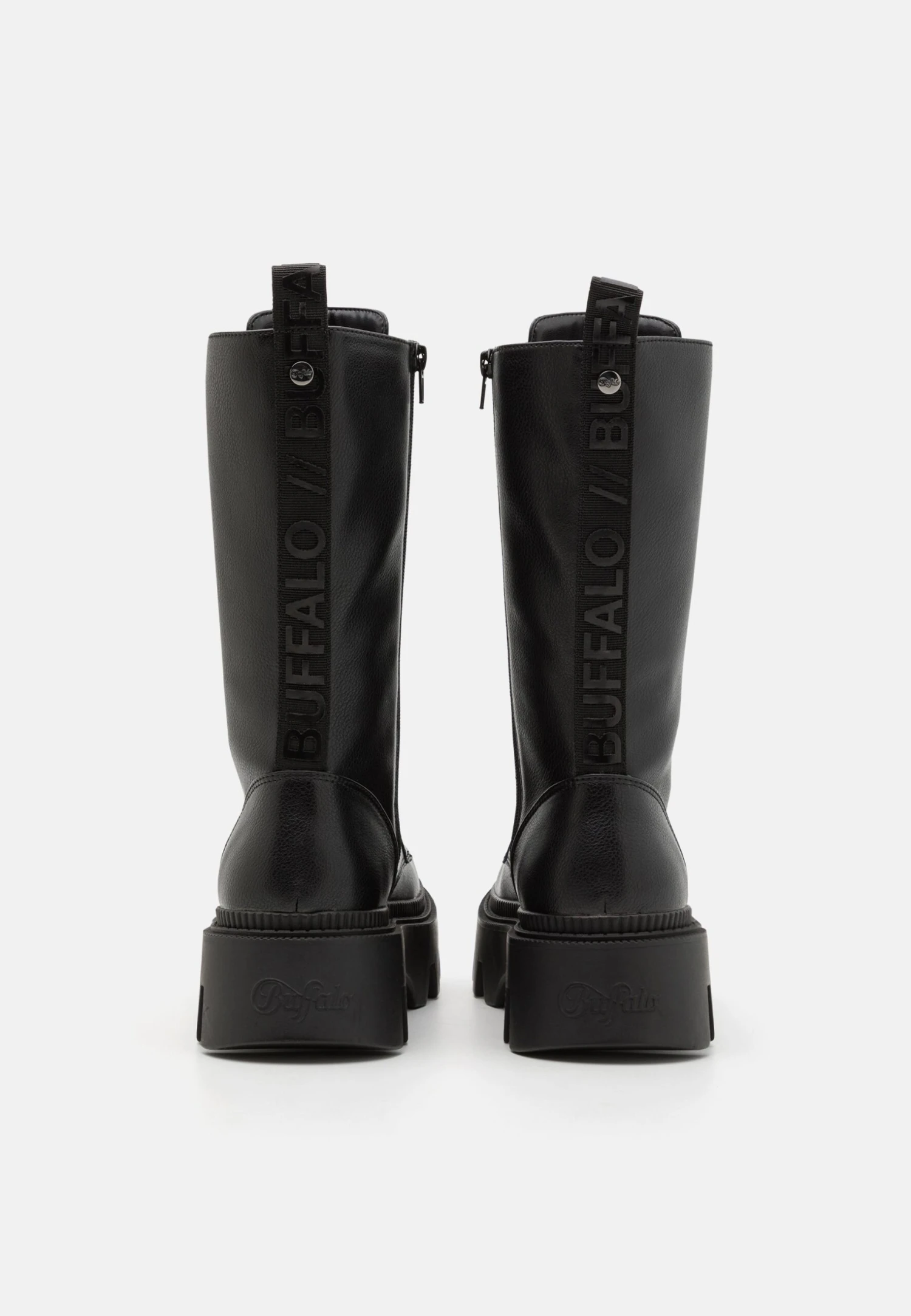 Buffalo Flora Laceup Hi - Botas Con Cordones - Black 3 Buffalo Flora Laceup Hi - Botas Con Cordones - Black - Imagen 3