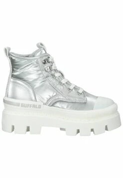 Buffalo Botines Con Plataforma - Silver White -Buffalo 22bcaff4e298499bb0c52f03c168484e