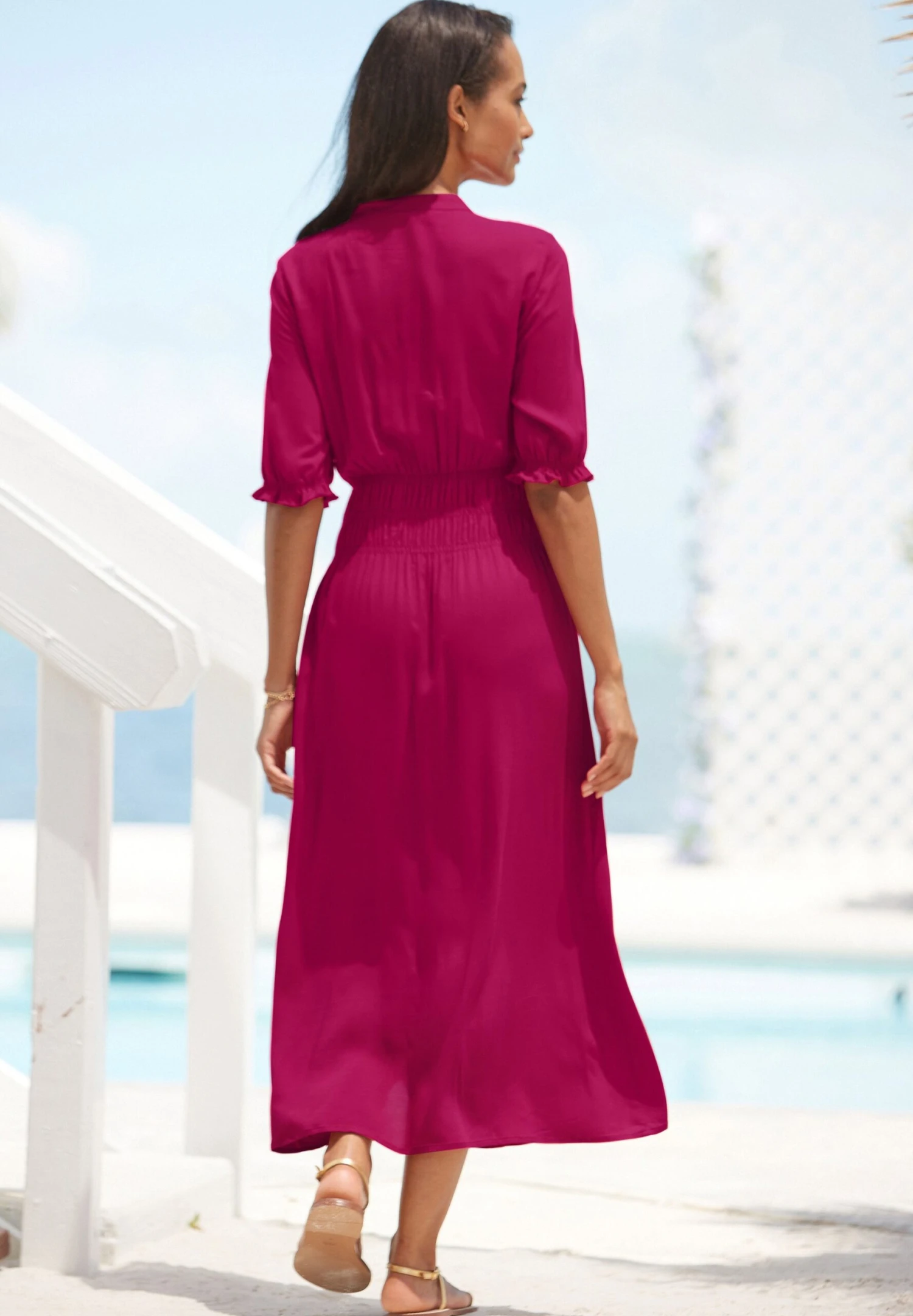 Buffalo Vestido Informal - Pink 2 Buffalo Vestido Informal - Pink - Imagen 2