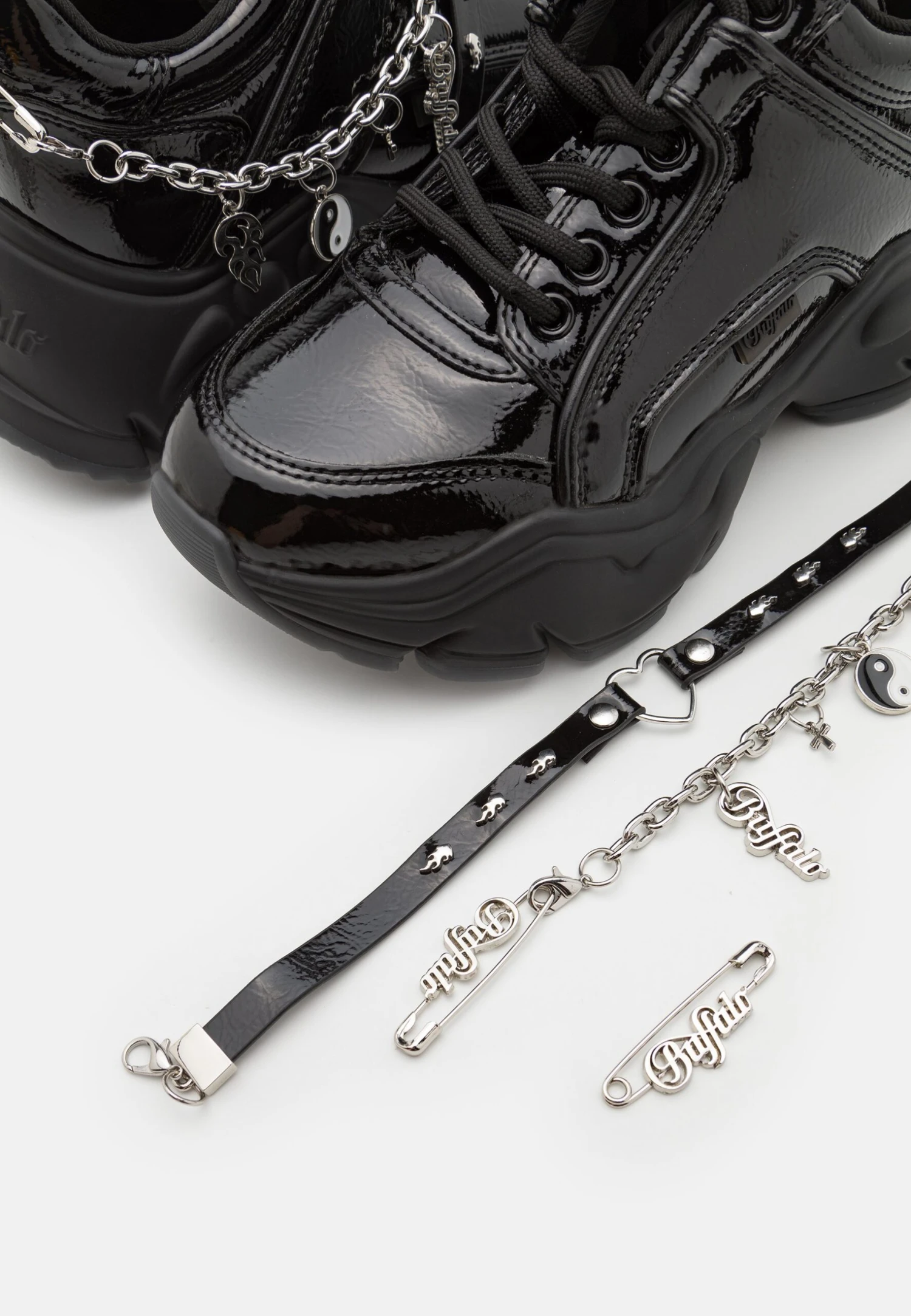 Buffalo Binary Charm - Zapatillas - Black 5 Buffalo Binary Charm - Zapatillas - Black - Imagen 5