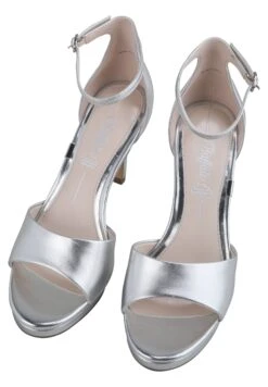 Buffalo Ronja - Sandalias De Tacón - Silber -Buffalo 24dd3948f1ff4c68b780f63775383c9e