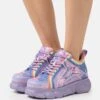 Buffalo Corin Graffiti - Zapatillas - Purple Love