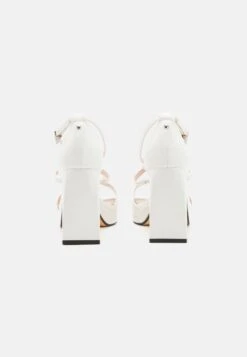 Buffalo Vegan Cherry Neat - Sandalias De Tacón - White -Buffalo 2cbbf2e24eae4c759490630354dc476b