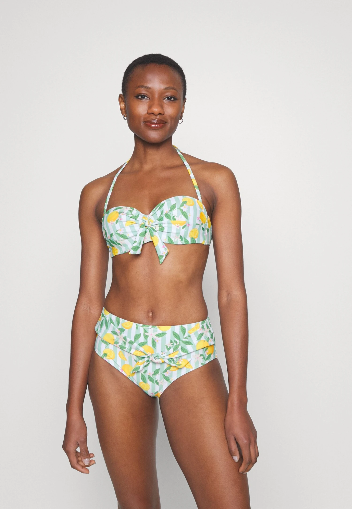 Buffalo Wire Bandeau - Bikini - Mint/Orange 1 Buffalo Wire Bandeau - Bikini - Mint/Orange