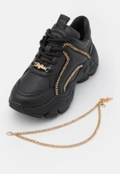 Buffalo Vegan Binary Chain 2.0 - Zapatillas - Black/Gold -Buffalo 2dc4b2543f804943b036ae98c65a4508