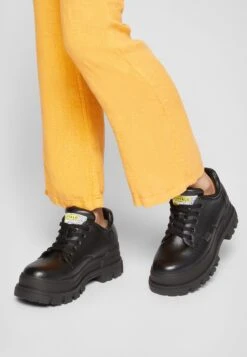 Buffalo Vegan Aspha- Zapatos Con Cordones - Black -Buffalo 2e4e2d88cbdf43e9b50e7d5c926c1818