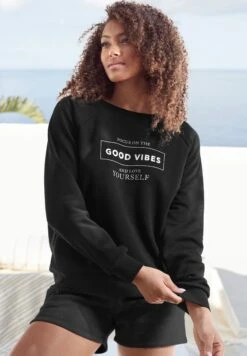 Buffalo Sudadera - Schwarz