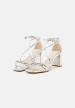 Buffalo Vegan April Glam - Sandalias - Silver -Buffalo 36548aba2c714a79988d2bf2e70103c4
