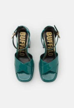 Buffalo May Cross - Sandalias De Tacón - Petrol -Buffalo 375115aa05f44d5da520bba913f0b493