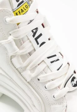 Buffalo Aspha Mid - Botines Con Plataforma - White -Buffalo 3a7ad899447c49f4a3d916ea4e6b5393