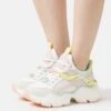 Buffalo Binary Chain 4.0 - Zapatillas - White/Pastel/Multi-Coloured
