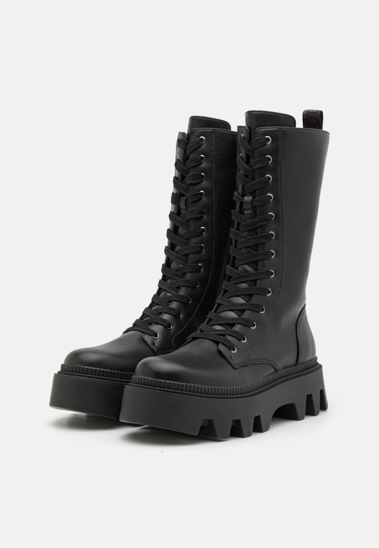 Buffalo Flora Laceup Hi - Botas Con Cordones - Black 2 Buffalo Flora Laceup Hi - Botas Con Cordones - Black - Imagen 2