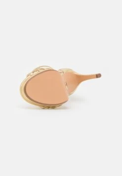 Buffalo Vegan Serena Bow - Sandalias De Tacón - Gold-Coloured -Buffalo 4439cbec63ca457a92b0c38e81f50949