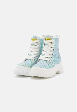 Buffalo Aspha Lace Up - Botines Con Plataforma - Silver/Purple -Buffalo 446e905a1c1c497b9491abef9da4ac62