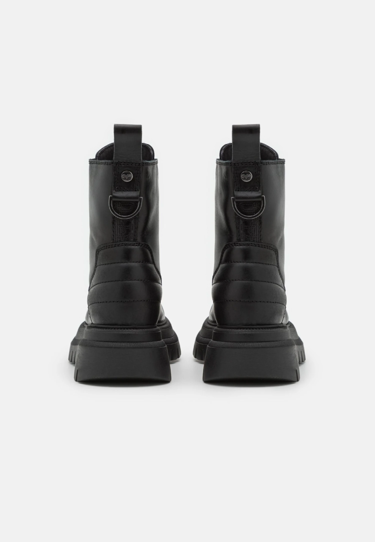 Buffalo Shade Zip Mid - Botines Con Plataforma - Black 4 Buffalo Shade Zip Mid - Botines Con Plataforma - Black - Imagen 4