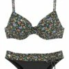 Buffalo Bikini - Schwarz Bedruckt