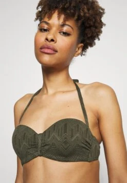 Buffalo Wire Bandeau Set - Bikini - Oliv -Buffalo 51f1a8bea10a4697aeb3c56c812cb24a