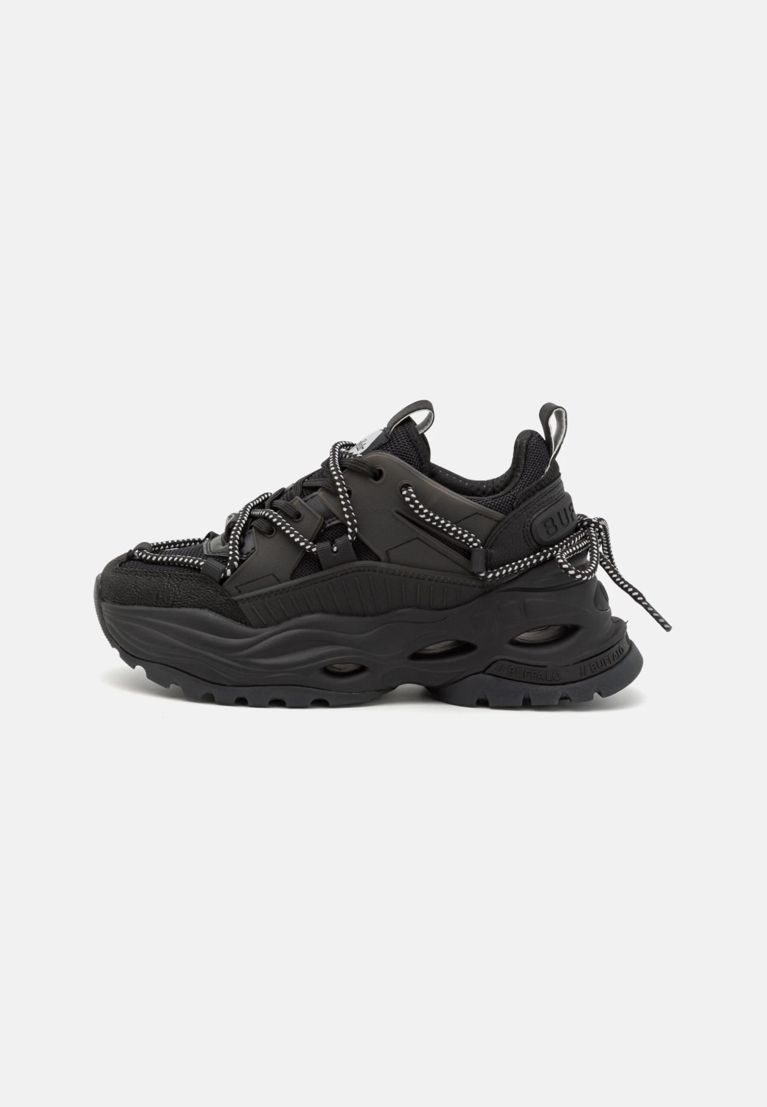 Buffalo Triplet Lace - Zapatillas - Black 2 Buffalo Triplet Lace - Zapatillas - Black - Imagen 2