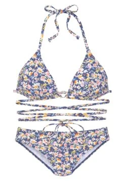 Buffalo Set - Bikini - Blau Bedruckt -Buffalo 54163c7516f54839aaf78c3a296d5f14