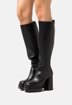 Buffalo May Boot - Botas Con Plataforma - Black