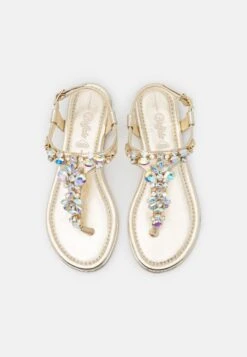 Buffalo Vegan Rhonda - Sandalias De Dedo - Gold 11 Buffalo Vegan Rhonda - Sandalias De Dedo - Gold -Buffalo 54ce3db81ecc4ea08963ab0b0565f8f9