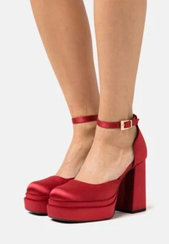 Buffalo May Dorsay - Zapatos De Plataforma - Red