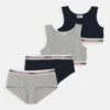 Buffalo 2 Pack - Conjunto De Ropa Interior - Grey Melange/Navy