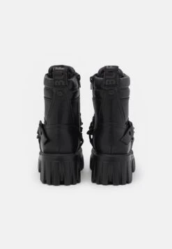 Buffalo Lion Mid Chain - Botines Con Plataforma - Black -Buffalo 5be12ee1815f4ceea5630ed78c524a39