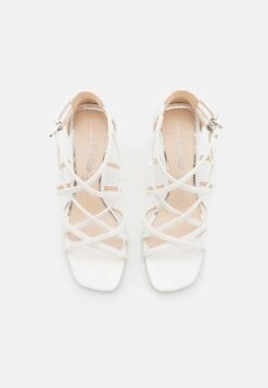 Buffalo Blair Cage Vegan - Sandalias - White -Buffalo 5beee0aa55914f4aaedbabce86a1728f