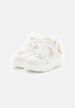 Buffalo Corin Butterflies Vegan - Zapatillas - White/Multi-Cloured 8 Buffalo Corin Butterflies Vegan - Zapatillas - White/Multi-Cloured -Buffalo 5d3b6b0e813e4992b76b4b1dbc460715