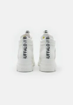 Buffalo Vegan Aspha Mid - Zapatillas Altas - White -Buffalo 5e03d265092144f5be7e0fb569ae764e
