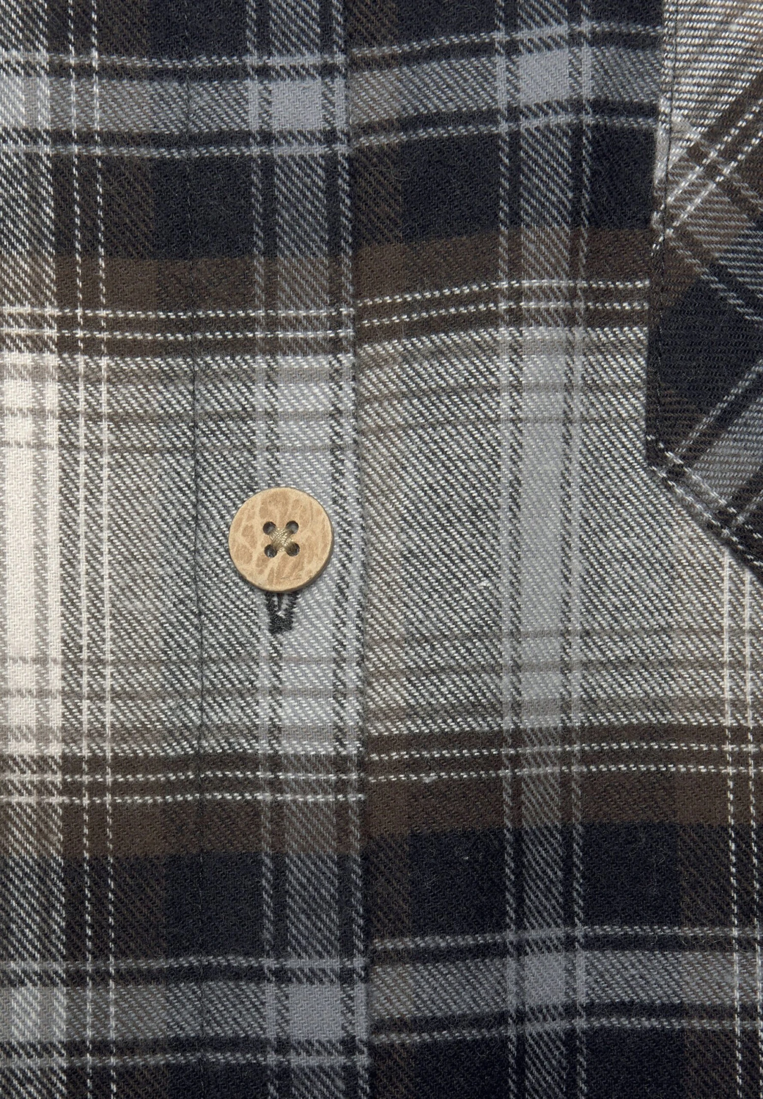 Buffalo Vestido Camisero - Braun Kariert 5 Buffalo Vestido Camisero - Braun Kariert - Imagen 5