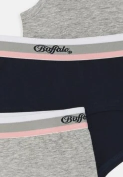 Buffalo 2 Pack - Conjunto De Ropa Interior - Grey Melange/Navy 7 Buffalo 2 Pack - Conjunto De Ropa Interior - Grey Melange/Navy -Buffalo 63989df426c249b898571dfaaf069df5