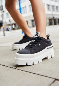 Buffalo Raven - Zapatillas - Black -Buffalo 63f613083fdd48838bfd1bf757ef2365